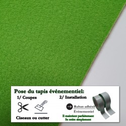 moquette la moins chère pour un stand expo