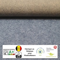 rouleau de tapis événementiel bleu