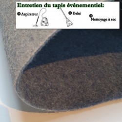 moquette de stand pas cher bleu