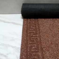 tapis de couloir design long sable