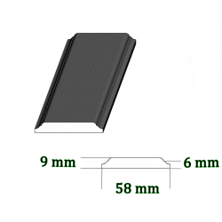 cimaise moderne pour décoration