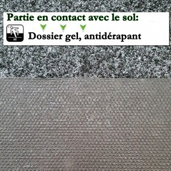 tapis de cuisine devant d'évier anthracite