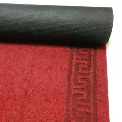 tapis de passage design rouge