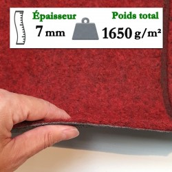 pose tapis de passage escalier rouge