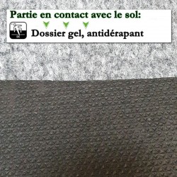 tapis de passage pas cher gris
