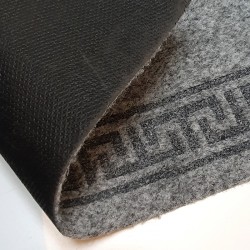 tapis pour long couloir gris