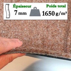 tapis pour long couloir sable