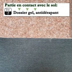 tapis de passage en rouleau sable