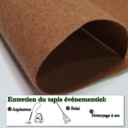 comment poser du tapis événementiel