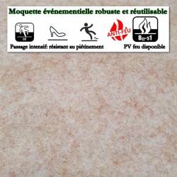 moquette la moins chère pour un stand expo