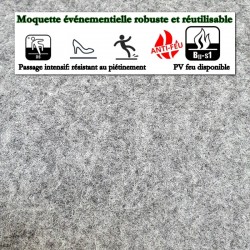 couper du tapis de cérémonie