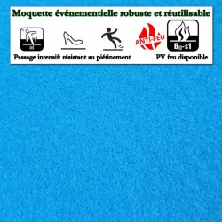moquette fine et pas chère pour événement