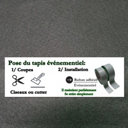 couper du tapis événementiel