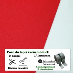 tapis rouge mariage personnalisé