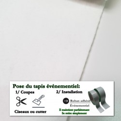 moquette la moins chère pour un stand expo