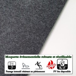 comment couper du tapis événement gris