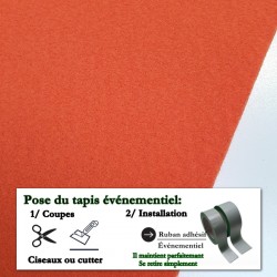 tapis événementiel rouleau entier