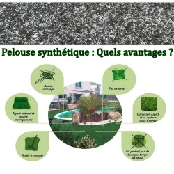 comment poser du gazon synthétique sur de la terre