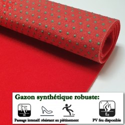 moquette événementielle pas chère rouge