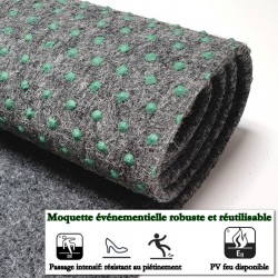 tapis gris pour cérémonie