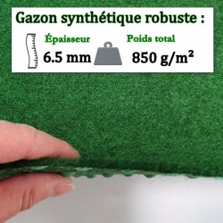gazon synthétique grande largeur
