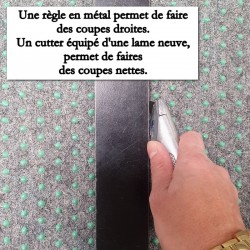 comment couper du gazon synthétique