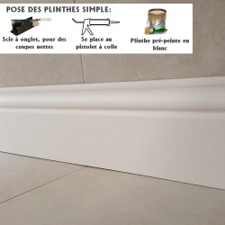 prix plinthe blanches bois massif