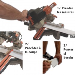 comment couper des plinthes en bois angle
