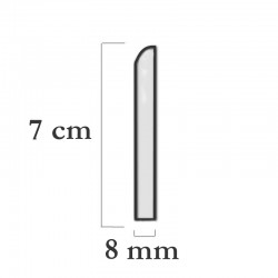 plinthes en bois massif