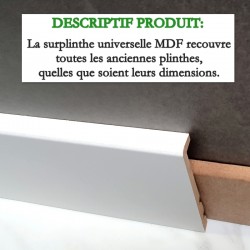 surplinthe de rénovation bois