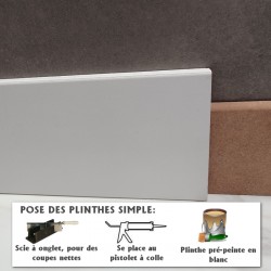 comment poser des surplinthes en bois