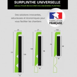 plinthe de rénovation