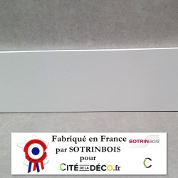 comment couper des plinthe en bois blanche