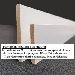 comment poser des plinthes en bois blanches