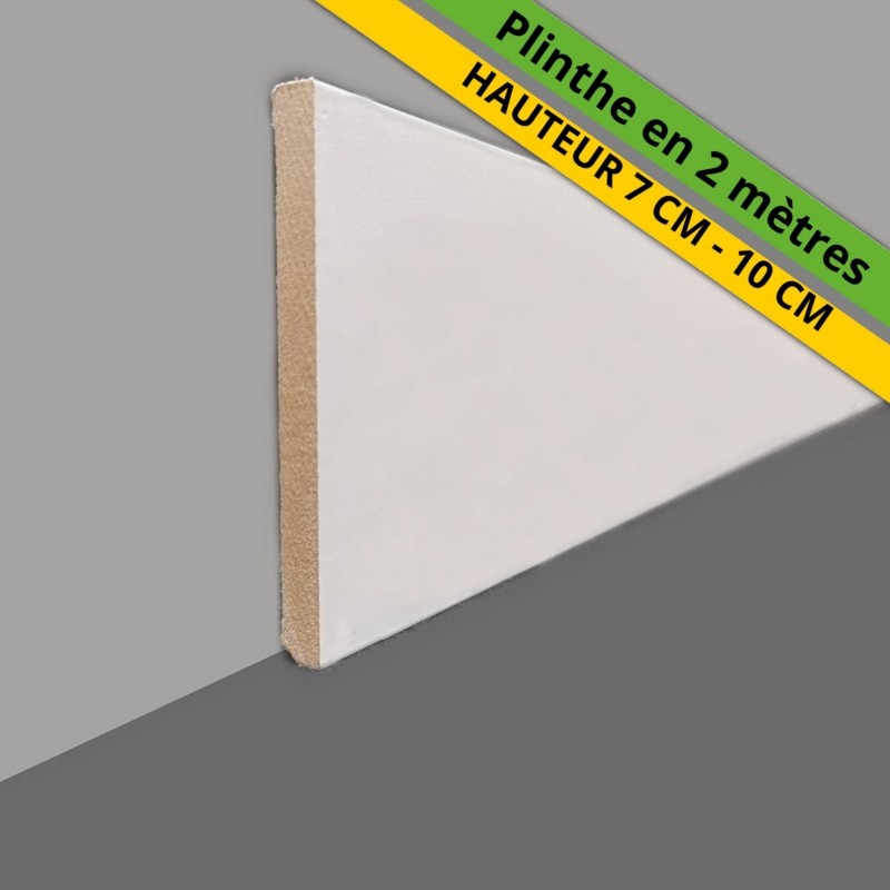 comment poser des plinthes bois massif blanc