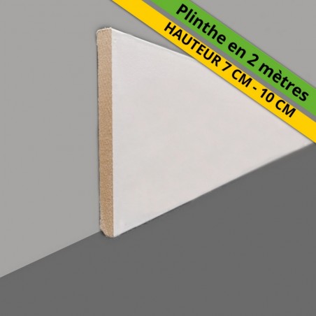 comment poser des plinthes bois massif blanc