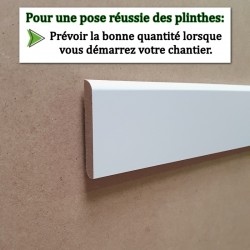 comment poser des plinthes en bois sur du placo