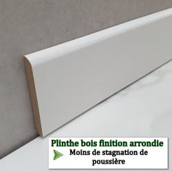 comment nettoyer des plinthes bois massif blanches en mdf