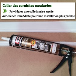 Moulure et corniche décorative bois moulurée