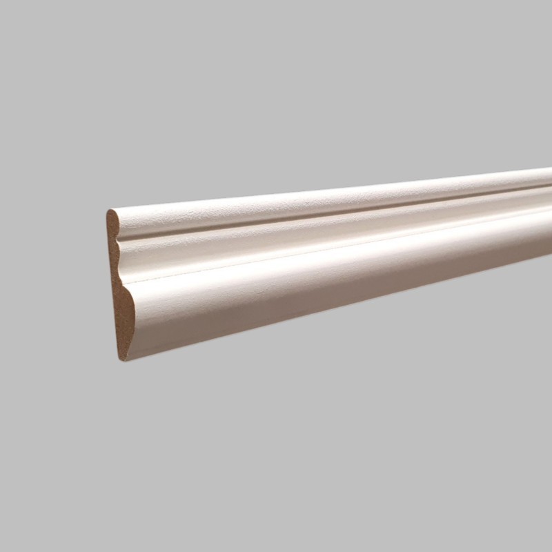 moulure décorative bois blanche