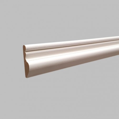 moulure décorative bois blanche