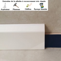 comment couper une surplinthe PVC