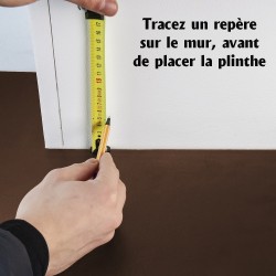 plinthe PVC à coller