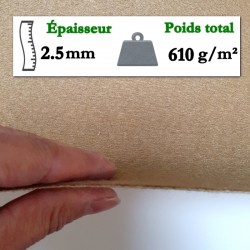 moquette événementielle sable grande largeur