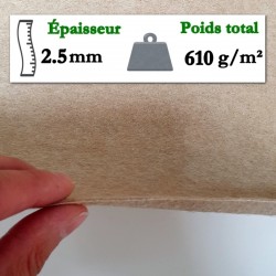 moquette événementielle grande largeur beige clair