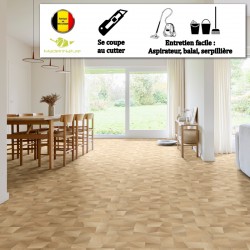 rouleau de sol PVC pas cher effet parquet