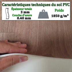 revêtement de sol salle de bain PVC