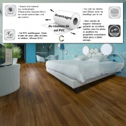 sol vinyle pas cher imitation parquet