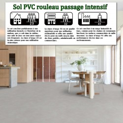 sol pvc rouleau haut de gamme antidérapant