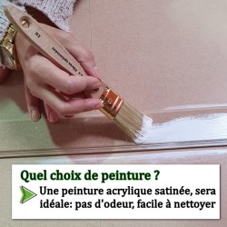 plinthe cache câble à peindre